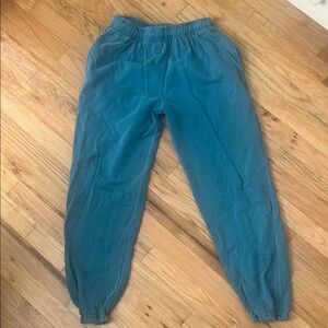 Nasty Gal Teal Jogger Pants